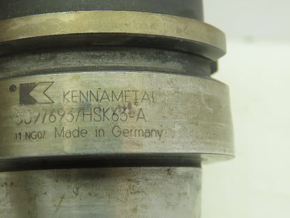 Kennametal 5097693/HSK63A Indexable Milling Boring Bar Drill Tool Holder Cutter