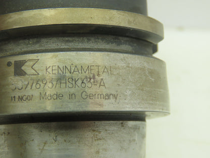 Kennametal 5097693/HSK63A Indexable Milling Boring Bar Drill Tool Holder Cutter
