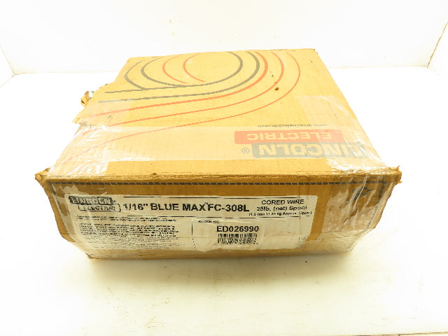 Lincoln Electric FC 308L Welding Wire Ultracore 1/16" 24lb. Blue-Max Stainless