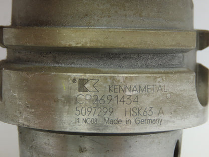 Kennametal CP2691434 Indexable Milling Boring Bar HSK63A Tool Holder Cutter RH