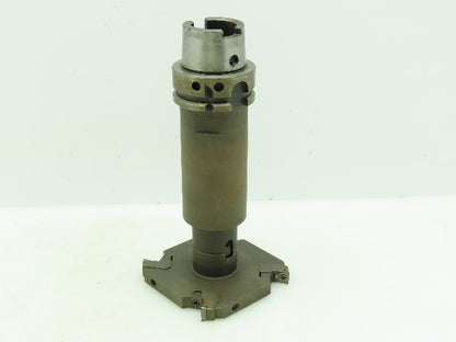 Erickson Boring Bar HSK63A Tool Holder Indexable 4-Insert .5"x 4" Sq Slot Cutter