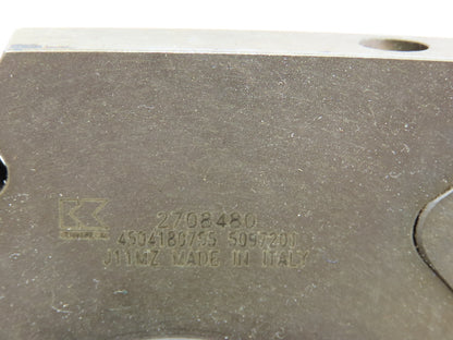 Erickson Boring Bar HSK63A Tool Holder Indexable 4-Insert .5"x 4" Sq Slot Cutter