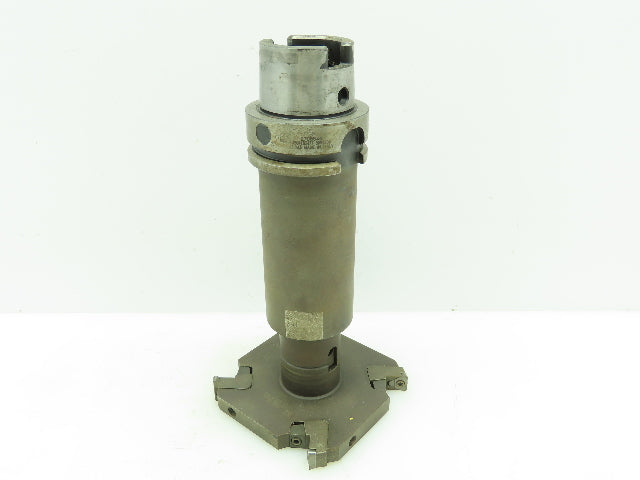 Erickson Boring Bar HSK63A Tool Holder Indexable 4-Insert .5"x 4" Sq Slot Cutter