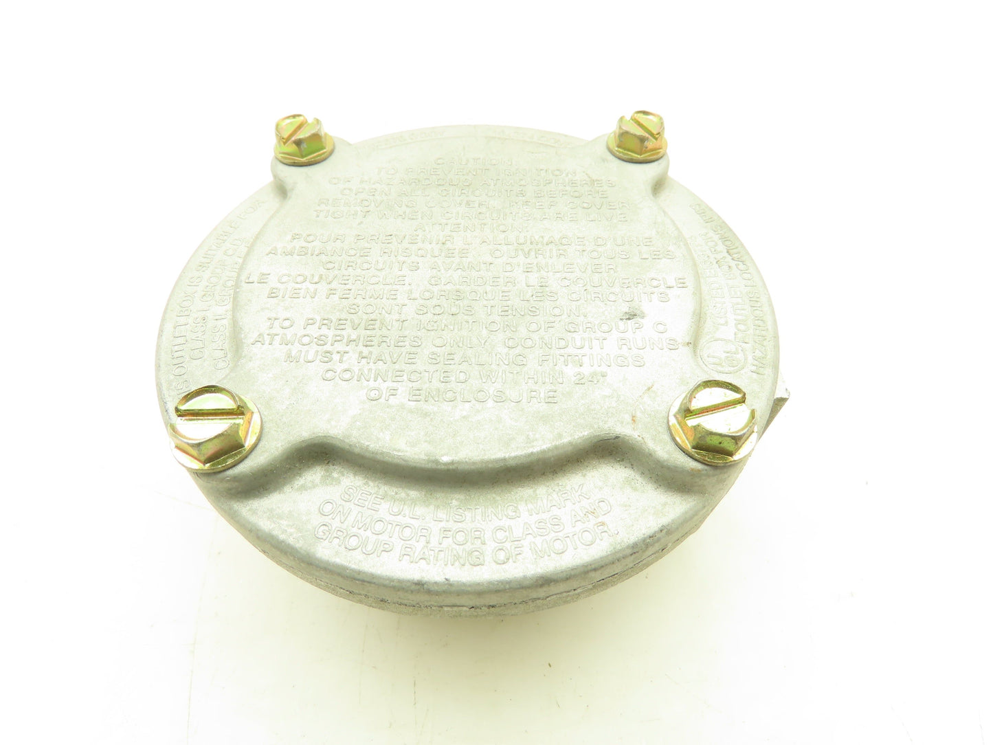 Marathon Electric 102273 Hazardous Location Enclosure Box W/102274 Cover