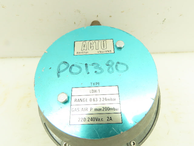 ACTU LDH/1 Pressure Switch Actu 0.63 - 3.24mbar