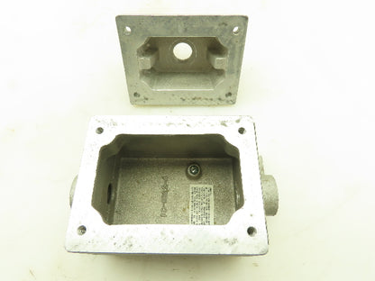 Oz Gedney CS1A Explosion-Proof Switch Enclosure W/ Cover 600V Hazardous Location