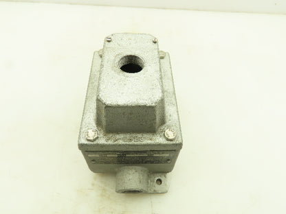 Oz Gedney CS1A Explosion-Proof Switch Enclosure W/ Cover 600V Hazardous Location