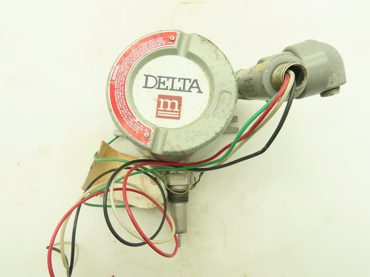 Akron Electric FS51SC Delta Corp Mass Flow Switch Sensor Hazardous Location