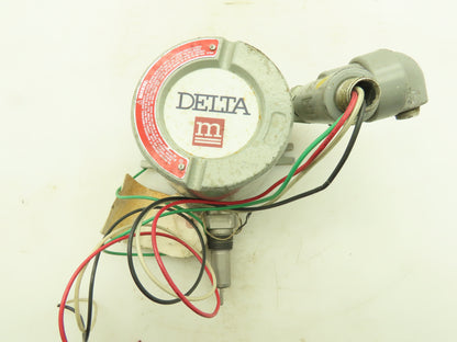 Akron Electric FS51SC Delta Corp Mass Flow Switch Sensor Hazardous Location