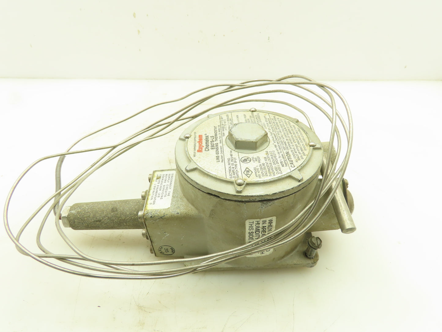 Chemelex Raychem E507S Thermostat Control For Hazardous Areas Explosion Proof