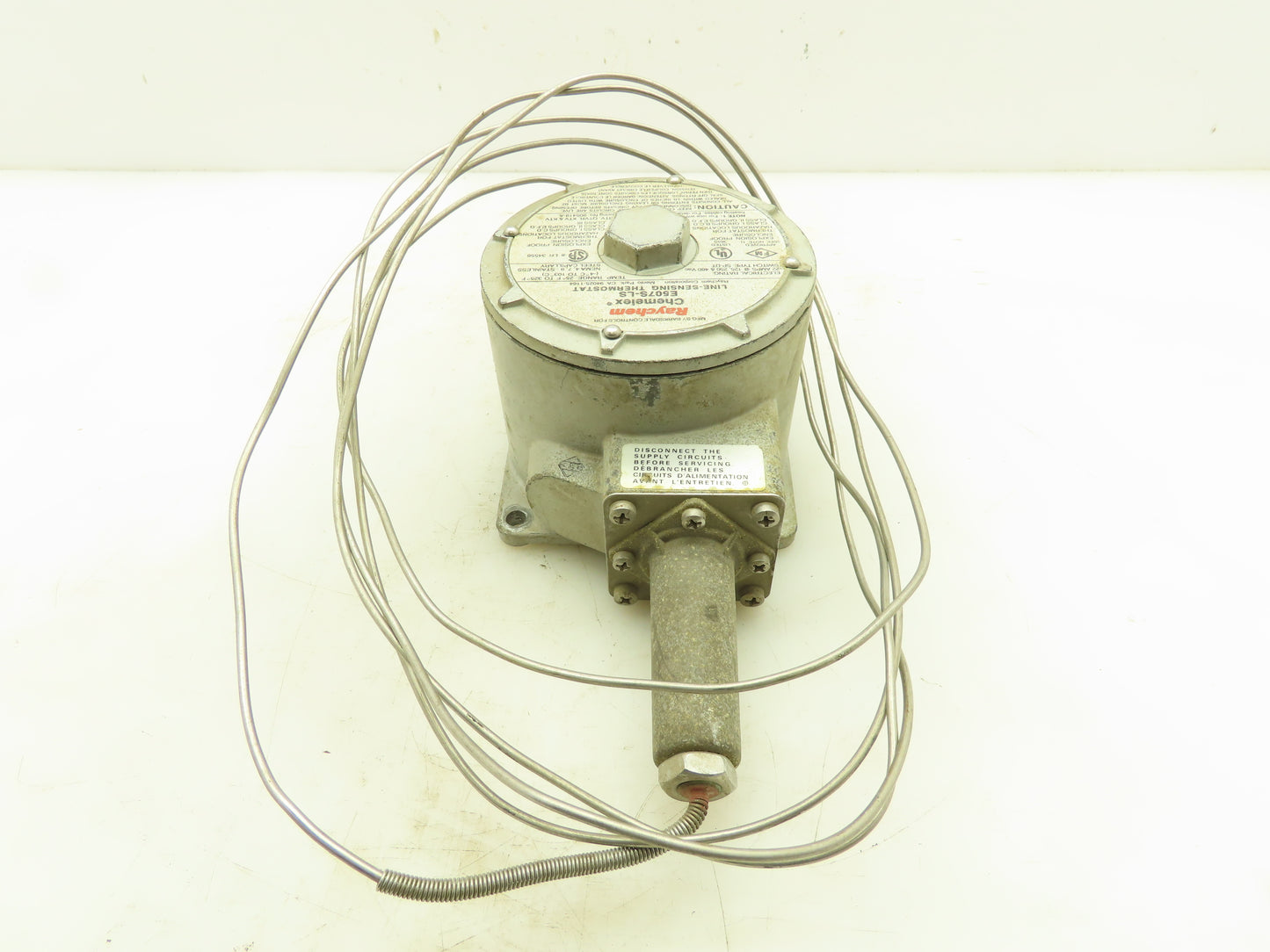Chemelex Raychem E507S Thermostat Control For Hazardous Areas Explosion Proof