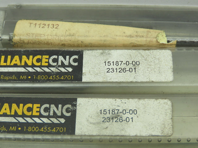 Alliance CNC 15187 Carbide Chamfer Step Drill 2-Flute Coolant Ø 16mm  LOT OF 7