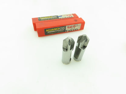 Ingersoll 15187 Carbide Chamfer Step Drill 4-Flute Coolant Ø 16mm  LOT OF 2