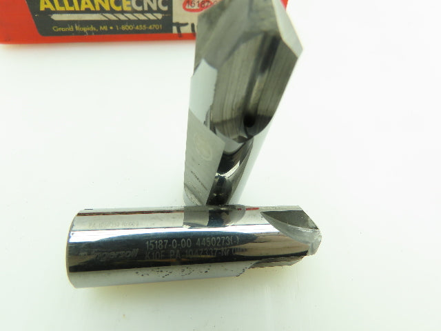 Ingersoll 15187 Carbide Chamfer Step Drill 4-Flute Coolant Ø 16mm  LOT OF 2