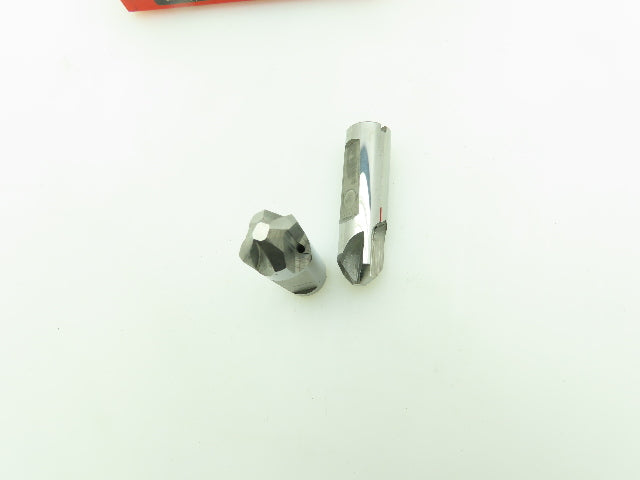 Ingersoll 15187 Carbide Chamfer Step Drill 4-Flute Coolant Ø 16mm  LOT OF 2