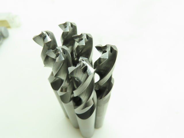Alliance CNC 15182 Carbide Chamfer Step Drill 3-Flute Coolant Ø 12.3mm  LOT OF 6