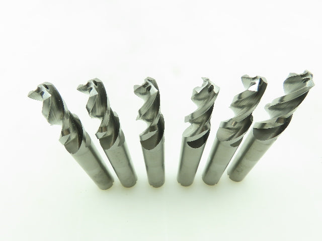 Alliance CNC 15182 Carbide Chamfer Step Drill 3-Flute Coolant Ø 12.3mm  LOT OF 6