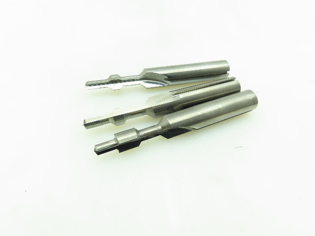 Mapal 30565272 Carbide Chamfer Step Drill 2-Flute Coolant Ø 6.45x12.3mm LOT OF 3