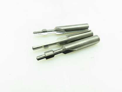 Mapal 30565272 Carbide Chamfer Step Drill 2-Flute Coolant Ø 6.45x12.3mm LOT OF 3
