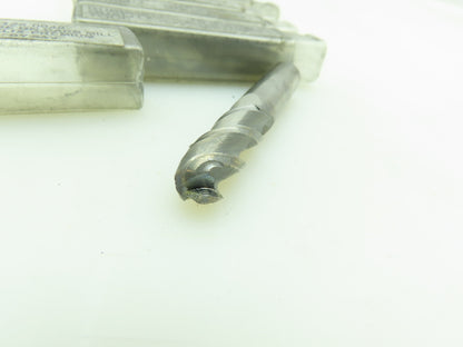 Burchett 8901250048 Carbide Square End Mill 3-Flute Spiral Drill 12mm  LOT OF 5