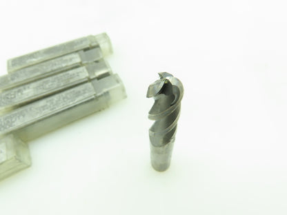 Burchett 8901250048 Carbide Square End Mill 3-Flute Spiral Drill 12mm  LOT OF 5