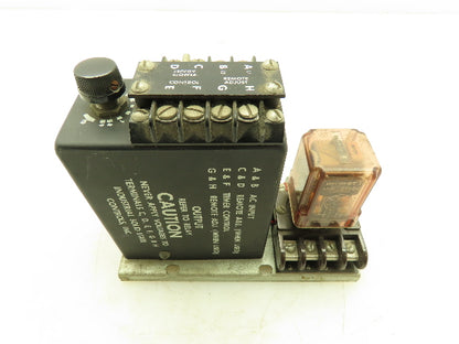 Industrial Controls 1010-2F4B Solid State Timer 230V Input 115V Output 24V Relay