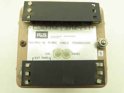 Rochester Instrument PFN-1B-90 Phase Angle/Power Factor Transducer