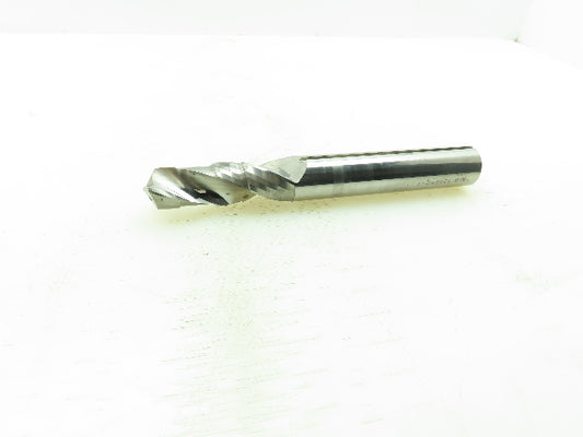AMG Tool 130424-08 Carbide 2-Flute Coolant Chamfer Step Drill 22x24mm 1" Shank