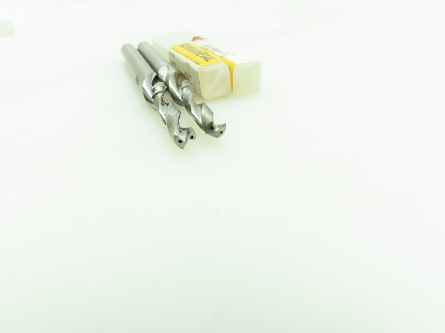 Kennametal 6015537 Carbide 2-Flute Coolant Chamfer Step Drill Ø 5.54mm LOT OF 2