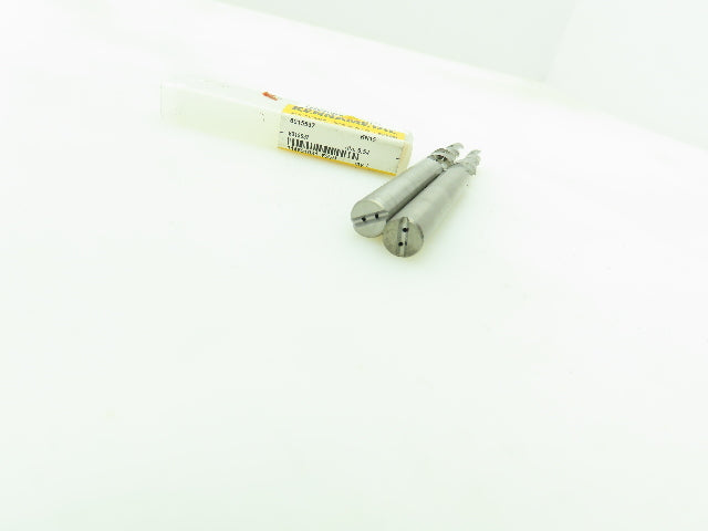 Kennametal 6015537 Carbide 2-Flute Coolant Chamfer Step Drill Ø 5.54mm LOT OF 2