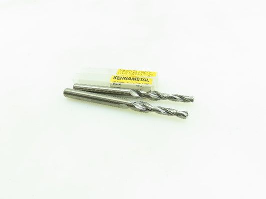 Kennametal 6015537 Carbide 2-Flute Coolant Chamfer Step Drill Ø 5.54mm LOT OF 2