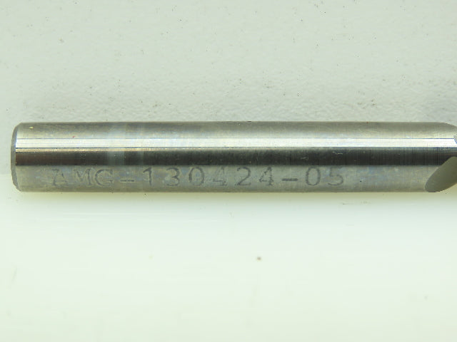 AMG 130424-05 Carbide 2-Flute Spiral Coolant Chamfer Step Drill 5.5x8mm LOT OF 5