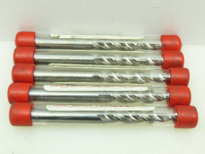 AMG 130424-05 Carbide 2-Flute Spiral Coolant Chamfer Step Drill 5.5x8mm LOT OF 5