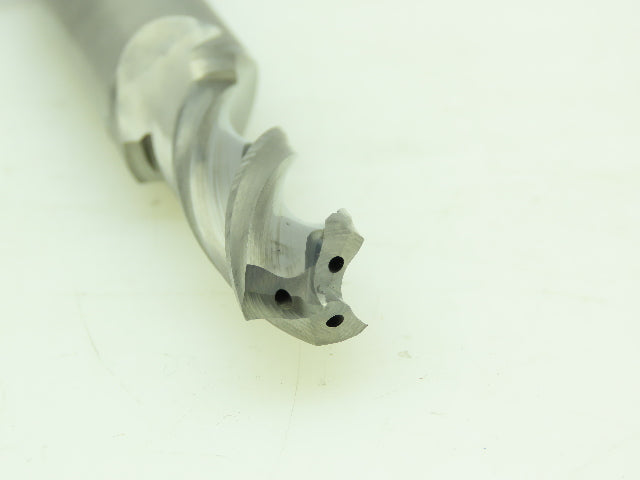 J Brisbois 624.100.0091 Carbide 3-Flute Spiral Coolant Chamfer Drill 13x18mm
