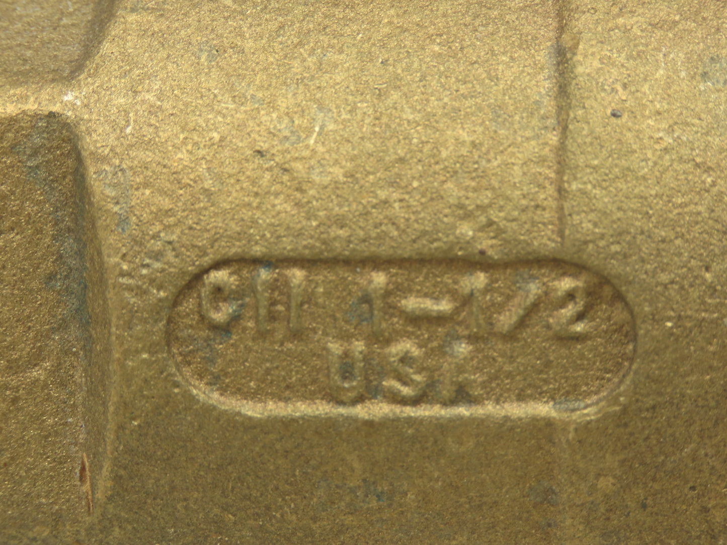 CII  1-1/2" NPT 2-Way Inline Bronze Brass Ball Valve 600 WOG 7" Bronze Handle