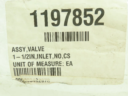 SPX Flow 1197852 Pneumatic Valve 300PSI 1-1/2" Inlet for Pall Air Dryer