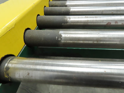 Powered Live Roller Case Pallet Skid Conveyor 40"x 10' 208-230/460V 3Ph 61 FPM