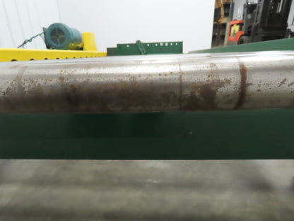 Powered Live Roller Case Pallet Skid Conveyor 40"x 10' 208-230/460V 3Ph 61 FPM