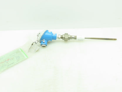 Endress+Hauser TH55-3Y2E2B31BK1 Temperature Sensor 9"Probe 0-1000°F  1221-8044T