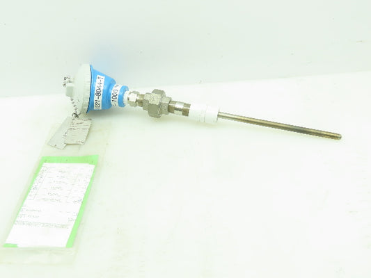 Endress+Hauser TH55-3Y2E2B31BK1 Temperature Sensor 9"Probe 0-1000°F  1221-8044T
