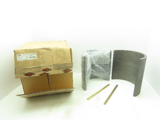 21S-CE-902-3116 Graphalloy 2Pc Bushing Bearing Sleeve 8-3/8" Shaft Bore 10" L