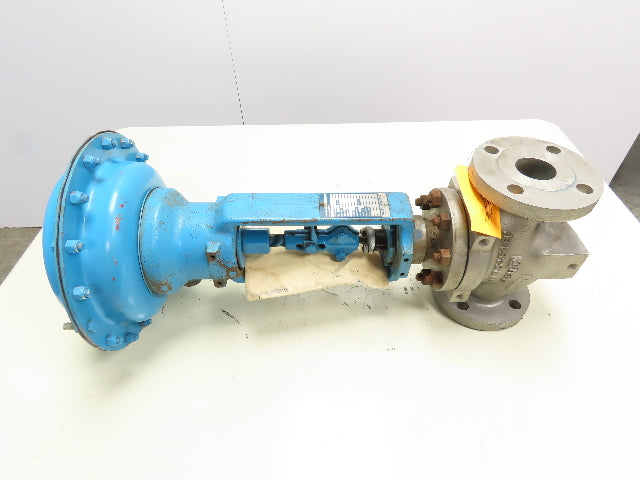 Jamesbury G130JGE32EA2G Pneumatic Diaphragm Actuator 2" Flanged Control Valve SS