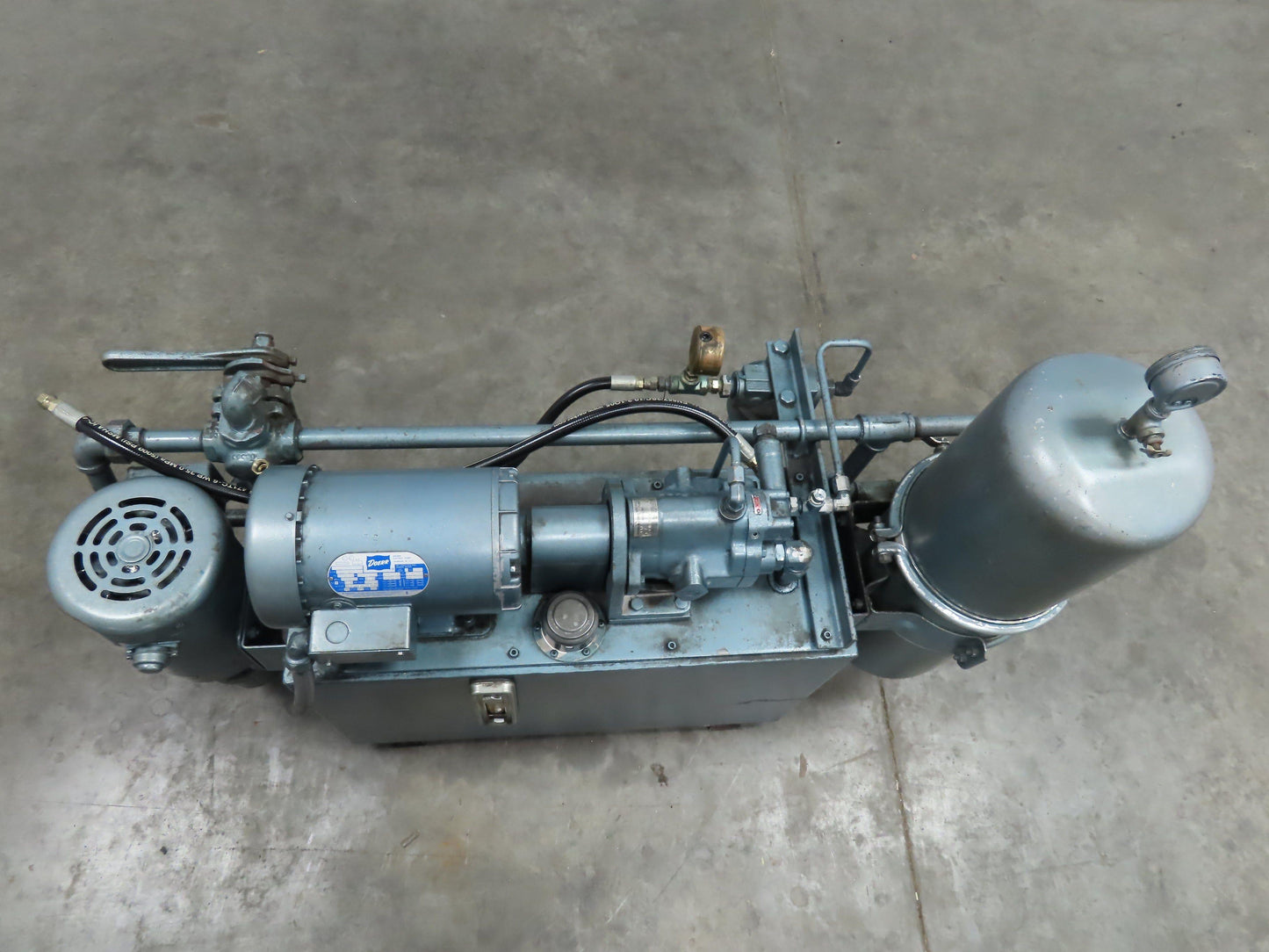 18 Gallon 1.5 Hp 3Ph Hydraulic Power Unit W/Vickers PVB6A-FRS 20-CA-11 Pump