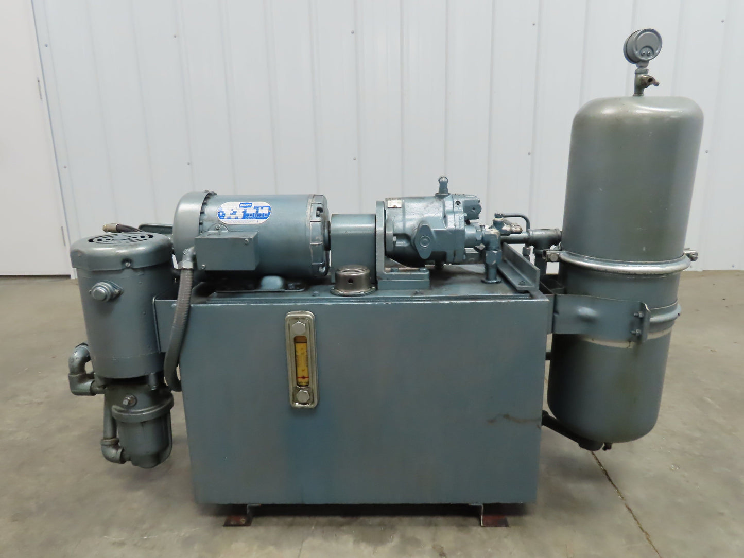 18 Gallon 1.5 Hp 3Ph Hydraulic Power Unit W/Vickers PVB6A-FRS 20-CA-11 Pump