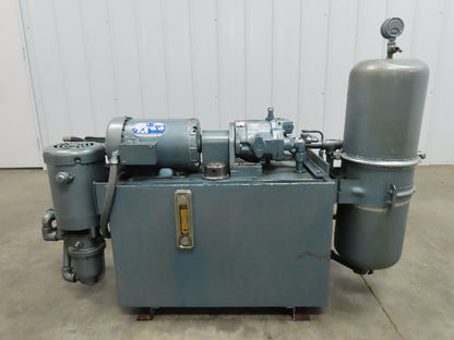 18 Gallon 1.5 Hp 3Ph Hydraulic Power Unit W/Vickers PVB6A-FRS 20-CA-11 Pump