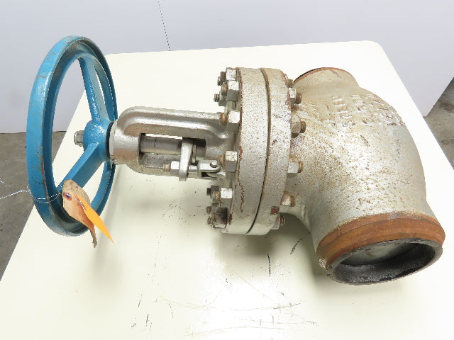 Velan B14-1074C-02TY Steel Globe Gate Valve 6" Butt Weld #300 740PSI HandWheel