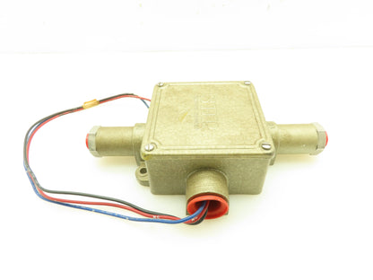 SOR 14R3-TX3-N1-C1A-X Pressure Difference Switch 8-30PSI Adj Range 1/4"NPT