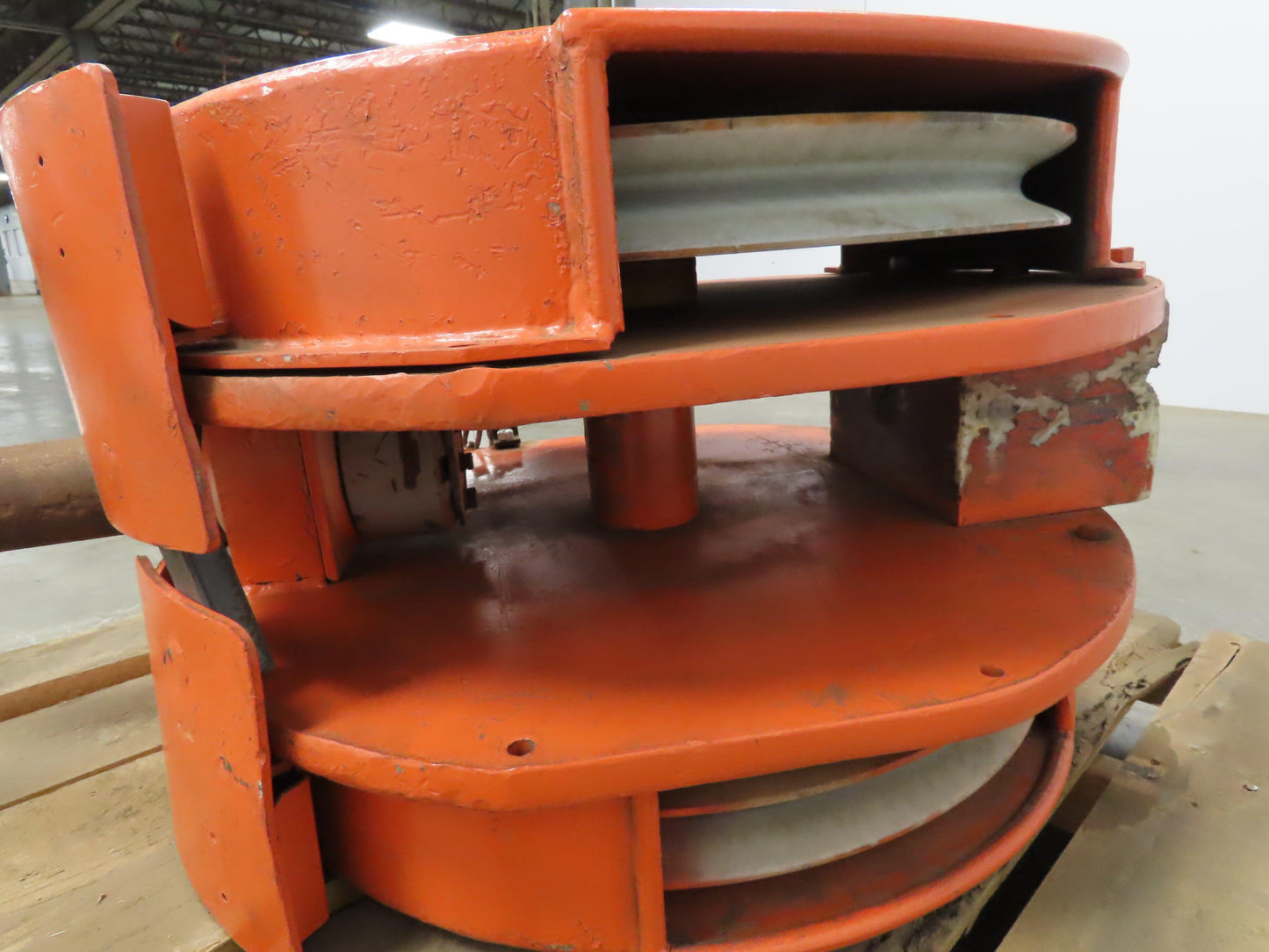 Bridge Crane Lower Hook Block Assembly 13.8 Ton 2 Sheave