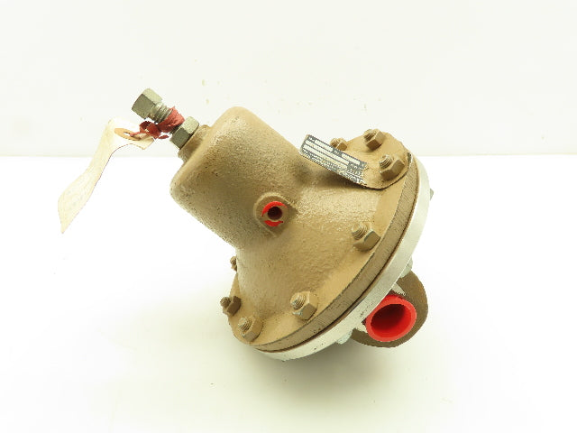 Cashco 98746-01-86 Pneumatic Inline Pressure Regulator 10-40PSI 3/4"NPT Type D