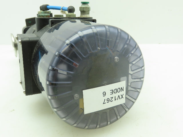 Burkert 8631 AS-1 A/B-SLV Stainless Control Valve 1.5" Tri-Clamp 1" Pipe DN25